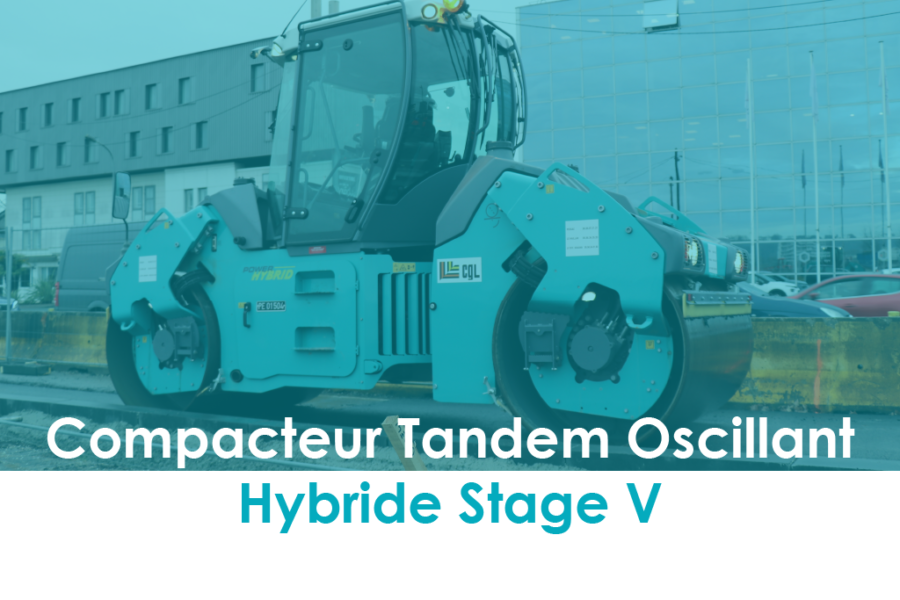 Actualité Compacteur Tandem oscillant