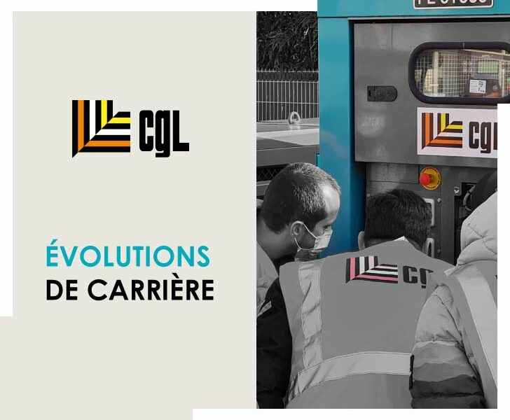 Evolutions de carrière à la CGL