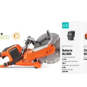 Découpeuse électrique Ø 250/300